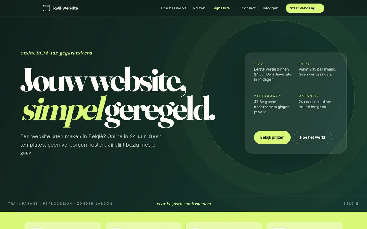 Screenshot ikwil.website